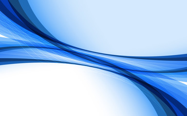 Abstract background with blue lines. Vector