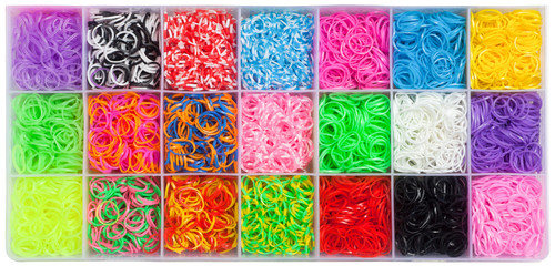 Colored rubber bands