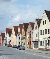 Obraz premium Marktstraße in Rennertshofen