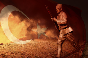 Brave Turkish Soldier