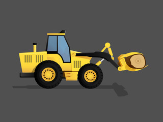 Timber Lifter Tractor