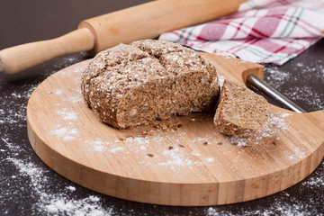 grain bread sectional