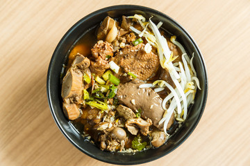 Pot-stewed duck in bowl