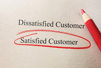 Satisfied Customer survey