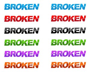 Broken