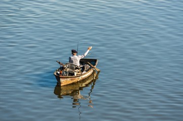 Obraz premium Fisherman