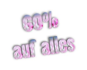 60 % auf alles