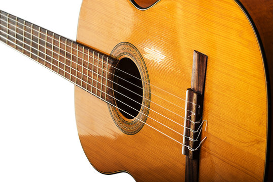 The old classical guitar