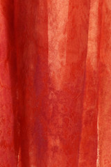 Fototapeta premium transparent red cloth