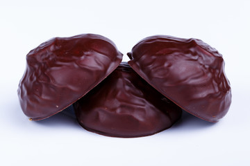 Covered zephyr on a white background.