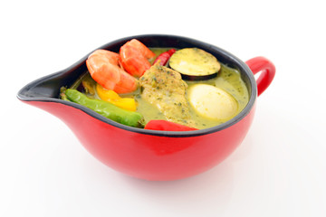 おいしそうなグリーンカレー