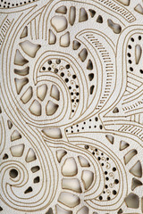 lace leather texture