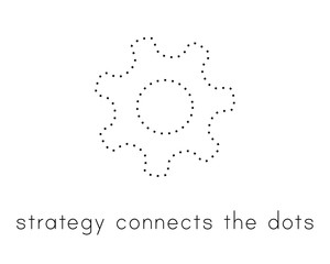 Illustration about the concept of strategy