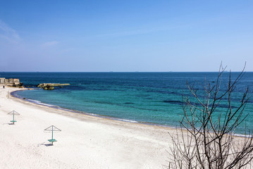 Sea beach, Odessa, Ukraine