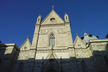 Fototapeta na wymiar View of the historic church 