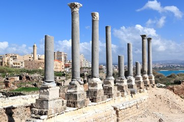 Fototapeta premium Tyre Roman Ruins, Lebanon