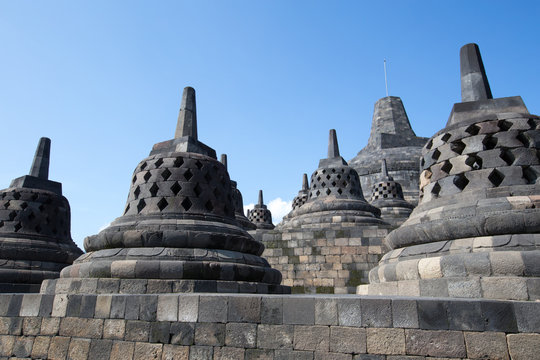 Borobudur Temple, Yogyakarta, Indonesia.