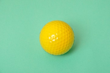 A golf ball