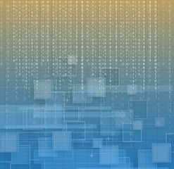 abstract technology background Business & development direction