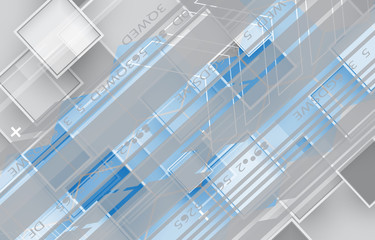 abstract technology background Business & development direction