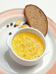 Fresh appetizing soup