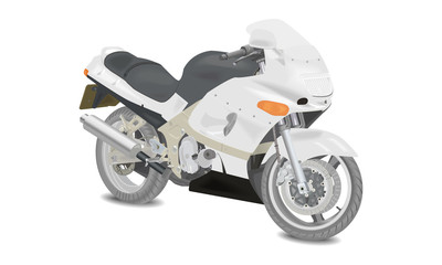 Jasny motocykl - wektor © clivio1
