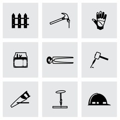 Vector Carpentry icon set