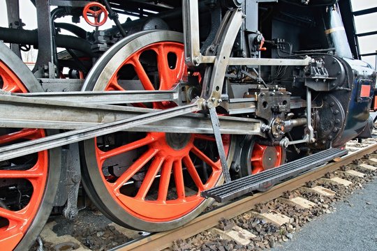 Steam locomotive chassis