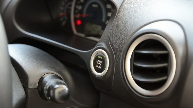 Eco car ignition engine start