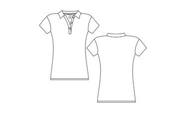 Polo shirt - female