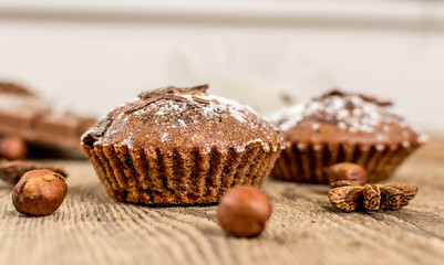 Cocoa muffin