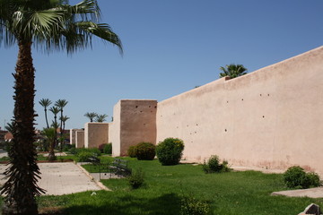 Fototapeta na wymiar Marrakech, remparts
