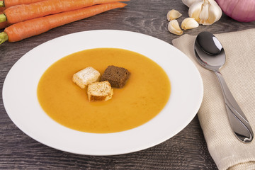 Cream of vegetable soup