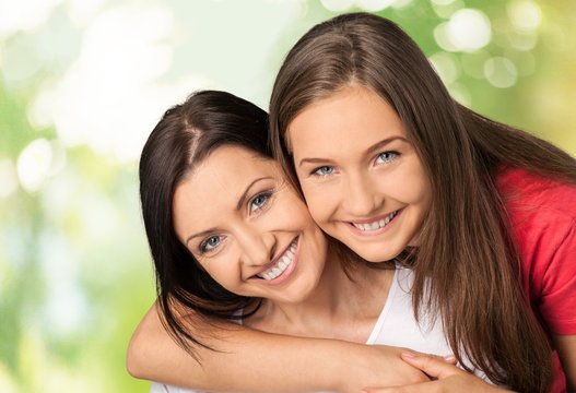 Mother. Happy Mother And Daughter