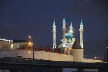 Fototapeta na wymiar Qol-Sharif mosque. Kazan, Tatarstan, Russia
