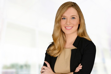 Fototapeta premium Young successful woman