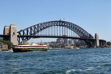 Naklejka premium Sydney Harbour Bridge