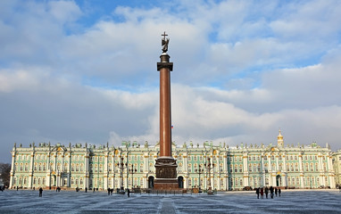 Fototapeta na wymiar The famous Palace Square