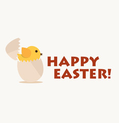 Happy easter cards. Vector illustration.