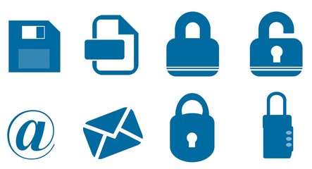 Informatique et sécurité en 8 icônes