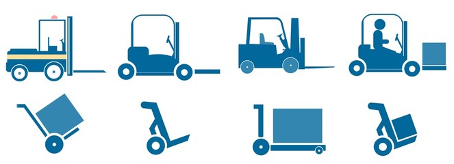 Livraison en 8 icônes