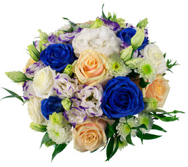 Bridal bouquet of roses