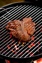 T-bone Steak gegrillt