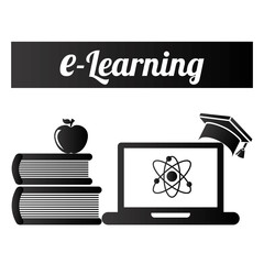 e-learning concept