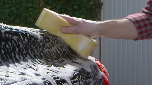 Care Care - Washing a car by hand