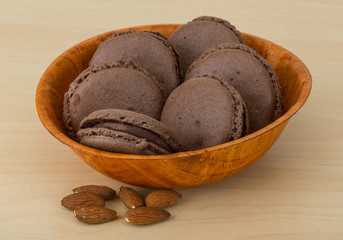 Chocolate macaroons