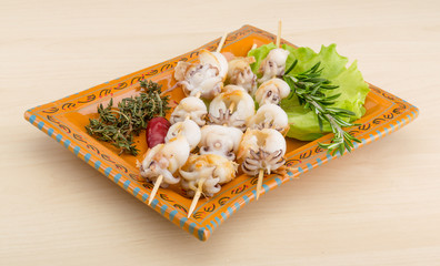 Grilled cuttlefish
