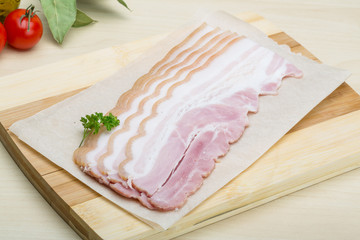 Raw Bacon