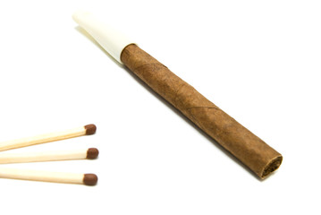 Cigarillo and some matches