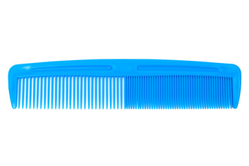 new blue plastic comb